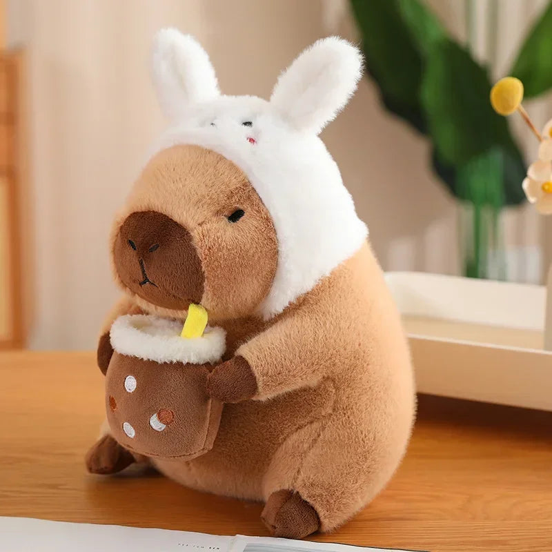 Boba Capybara Plush Toy