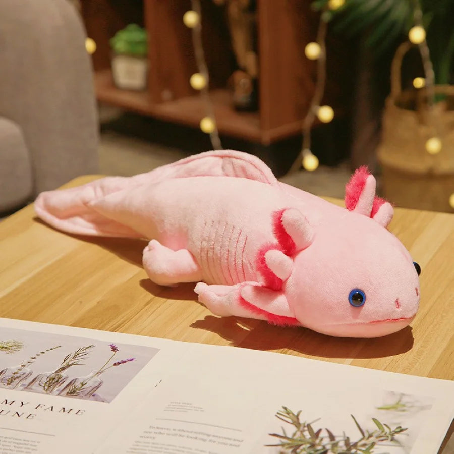 Pink kawaii Axolotl plushie