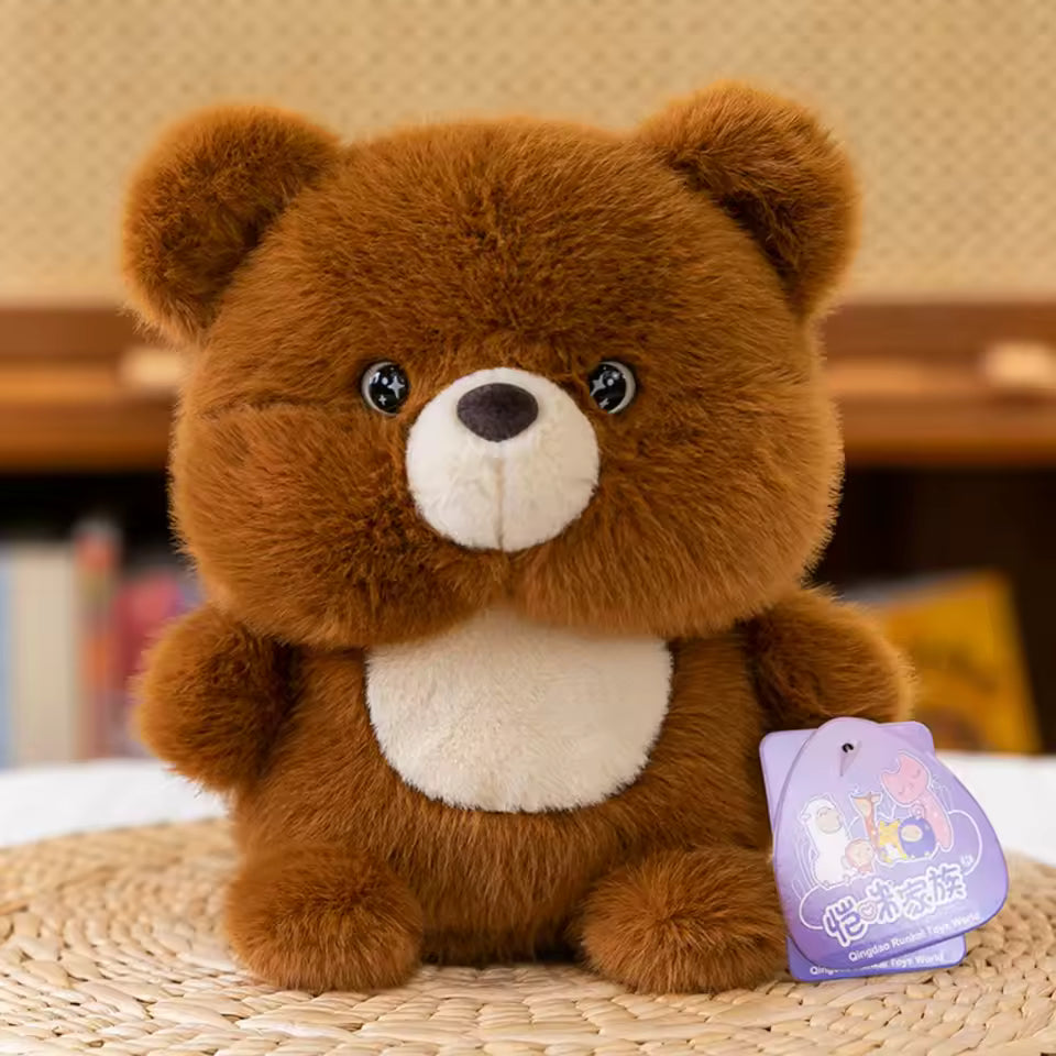 Sitting Animals Plush Dolls