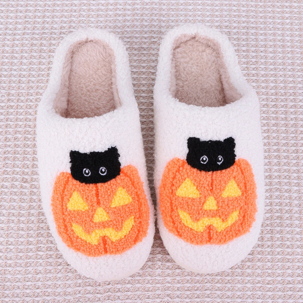 Kawaii-themed halloween slippers